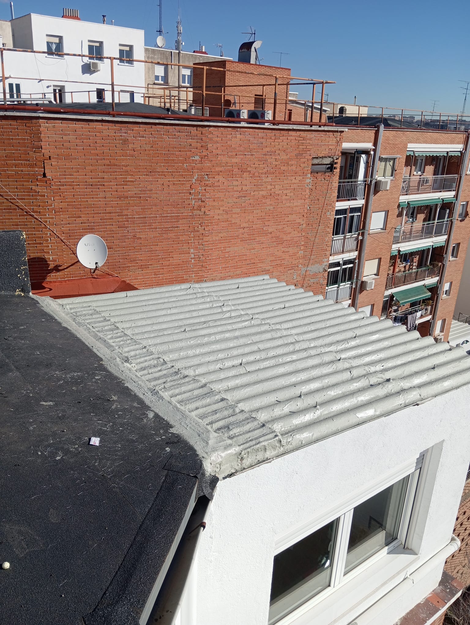 retirada techo uralita en madrid